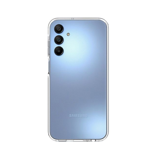 SAMSUNG Wolke Clear Θήκη για Samsung Galaxy A15 Smartphone, Διαφανής
