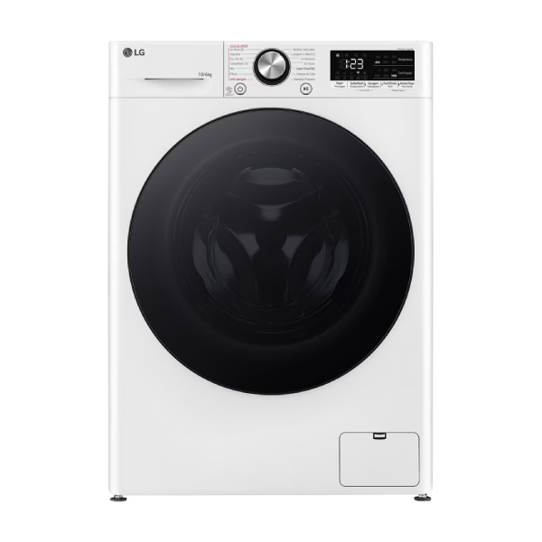 LG D4R7010TSWB Washing Machine & Dryer 10/6 kg, White