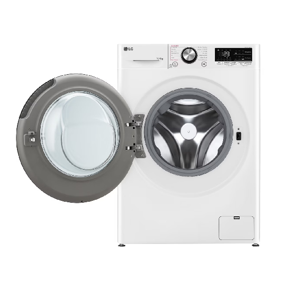 LG D4R7010TSWB Washing Machine & Dryer 10/6 kg, White | Lg| Image 4