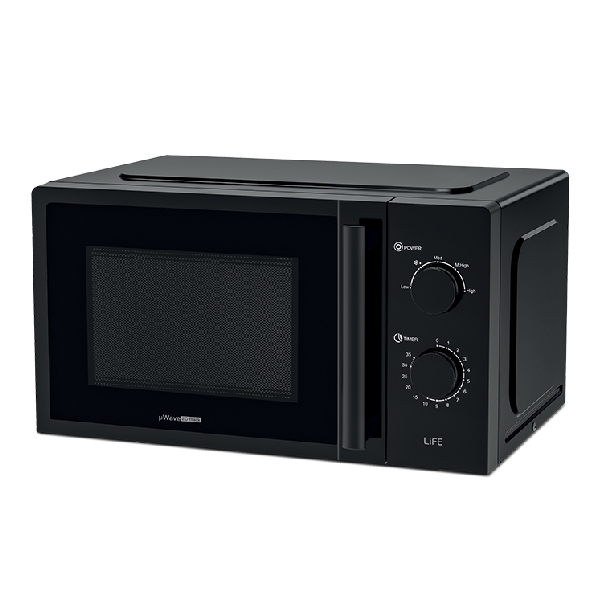 LIFE 221-0389 Microwave, Black