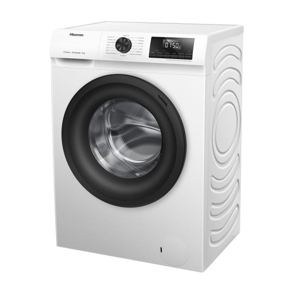 HISENSE WFQP9014EVM Washing Machine 9 Κg, White | Hisense| Image 3