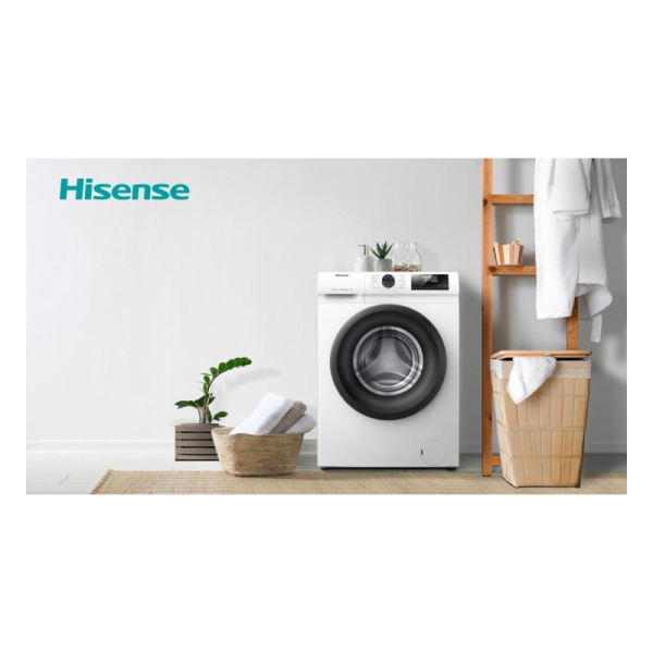HISENSE WFQP9014EVM Washing Machine 9 Κg, White | Hisense| Image 5