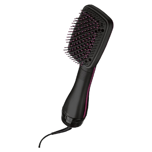 REVLON RVDR5212E3 Hair Straightener Brush, Black | Revlon| Image 2