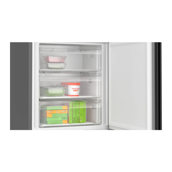 BOSCH KGN492XCF Refrigerator with Bottom Freezer, Graphite | Bosch| Image 4