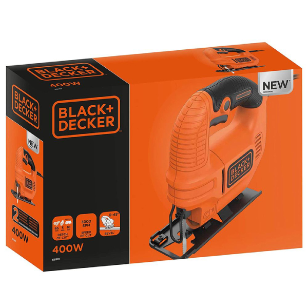 BLACK & DECKER KS501-QS Electric Jigsaw 400W | Black-decker| Image 4