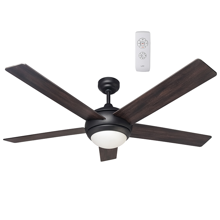 LIFE 221-0354 ETESIAN Ceiling Fan With Remote Control