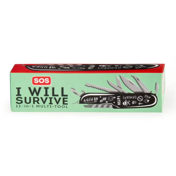 LEGAMI KNIF0001 Sos I Will Survive, 11-σε-1 Multi-Tool | Legami| Image 2