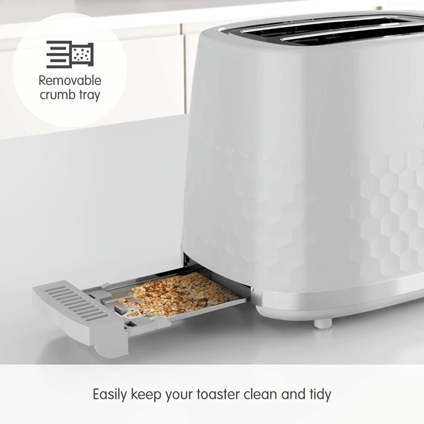 MORPHY RICHARDS 220034 Mr.Hive Toaster, White | Morphy-richards| Image 3