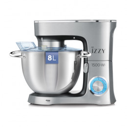 IZZY 223939 / IZ-1503 Food Processor, Grey | Izzy