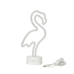 LEGAMI LL0002 Neon Effect Led Lamp, Flamingo | Legami
