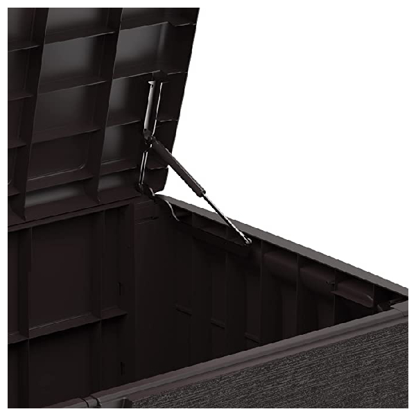 DURAMAX 86602-416L Outdoor Storage Box 129.5Χ70Χ62.5 cm Brown | Duramax| Image 4