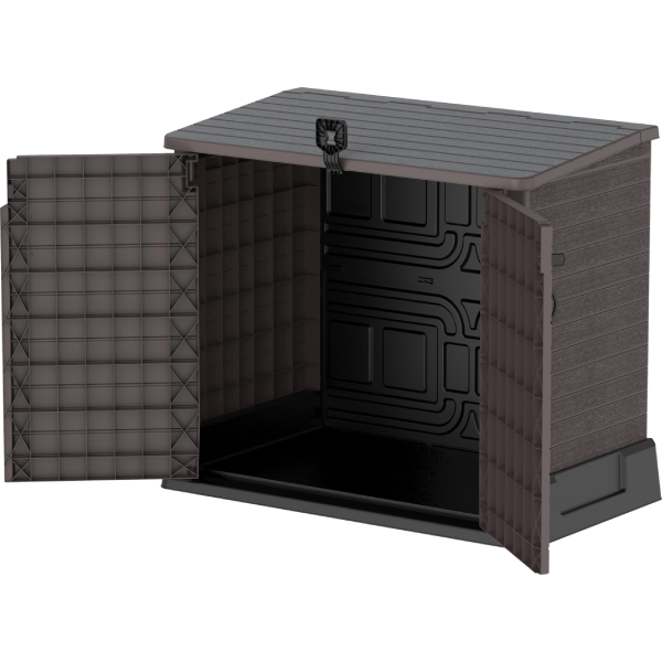 DURAMAX 86621-850L Outdoor Storage Cabinet 130X74X110 cm Brown | Duramax| Image 2