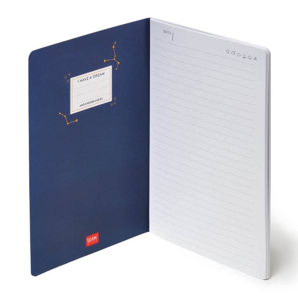 Legami Stars Notebook with lined pages | Legami| Image 2