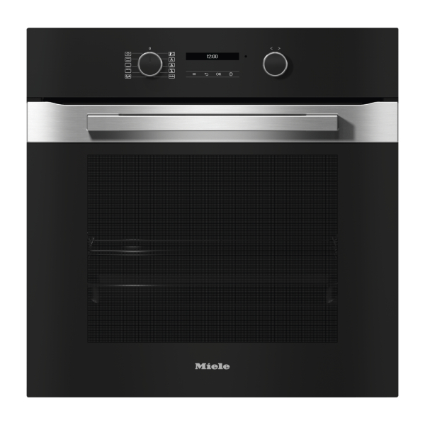 MIELE H 2861 B Cleensteel Oven with PerfectClean, 76 lt