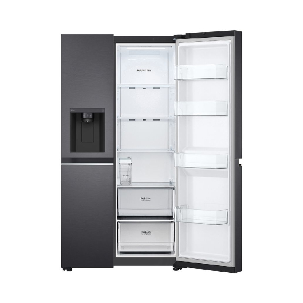 LG GSLV71MCTD Side by Side Refrigerator, Black | Lg| Image 3