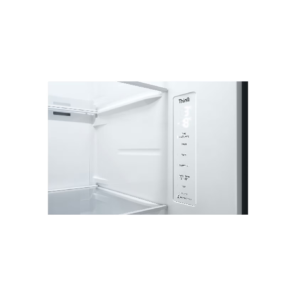 LG GSLV71MCTD Side by Side Refrigerator, Black | Lg| Image 5