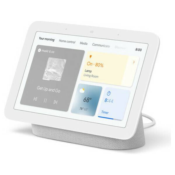 GOOGLE Nest Hub 2 Compatible with Google Homespace, Charcoal
