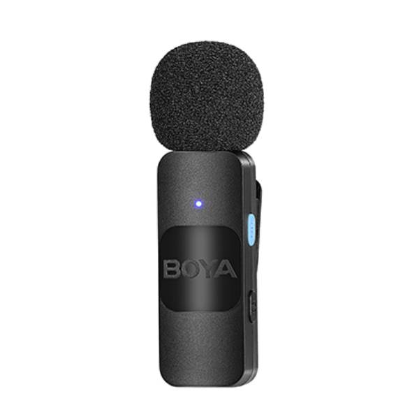 BOYA BY-V2 Διπλό Ασύρματο Μικρόφωνο για iPhone, Μαύρο | Boya| Image 2