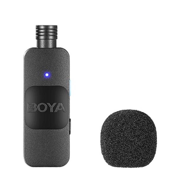 BOYA BOYA BY-V1 Wireless Microphone for Android Devices, Black | Boya| Image 3
