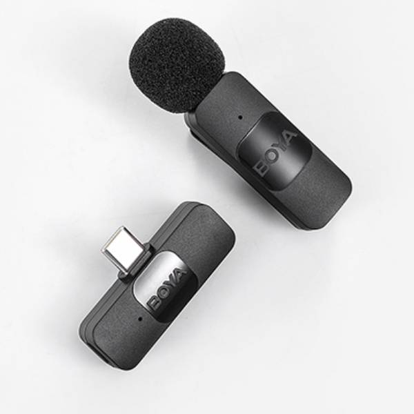 BOYA BOYA BY-V1 Wireless Microphone for Android Devices, Black | Boya| Image 4