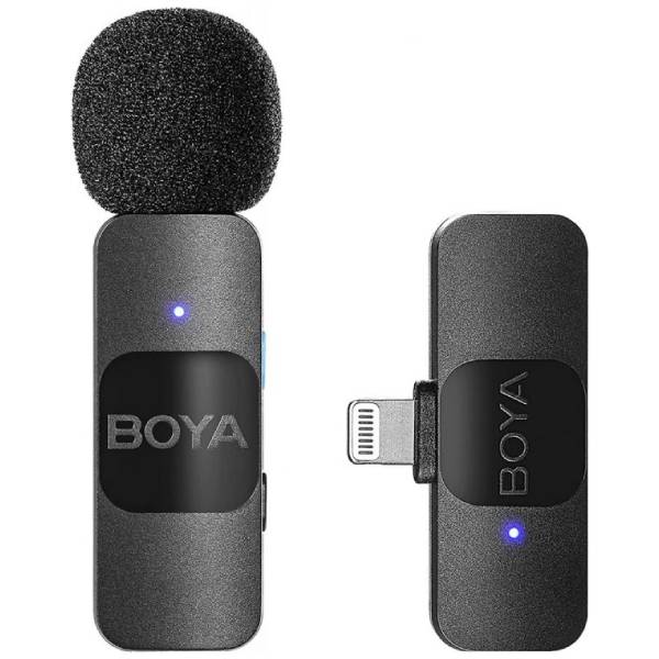 BOYA BOYA BY-V1 Ασύρματο Μικρόφωνο για Apple Συσκευές, Μαύρο