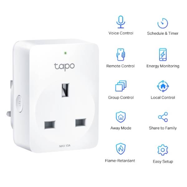 TP-LINK Tapo P110 Mini Smart Wi-Fi Plug UK | Tp-link| Image 2