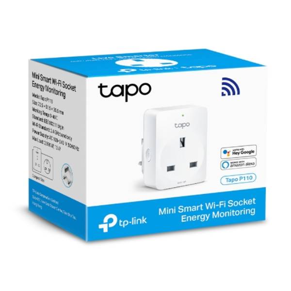 TP-LINK Tapo P110 Μίνι Έξυπνη Wi-Fi Πρίζα UK | Tp-link| Image 5