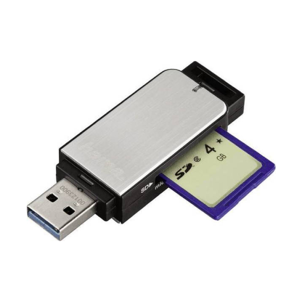 HAMA 00123900 USB 3.0 CR SD/MICROSD Συσκευή Ανάγνωσης Καρτών | Hama| Image 2