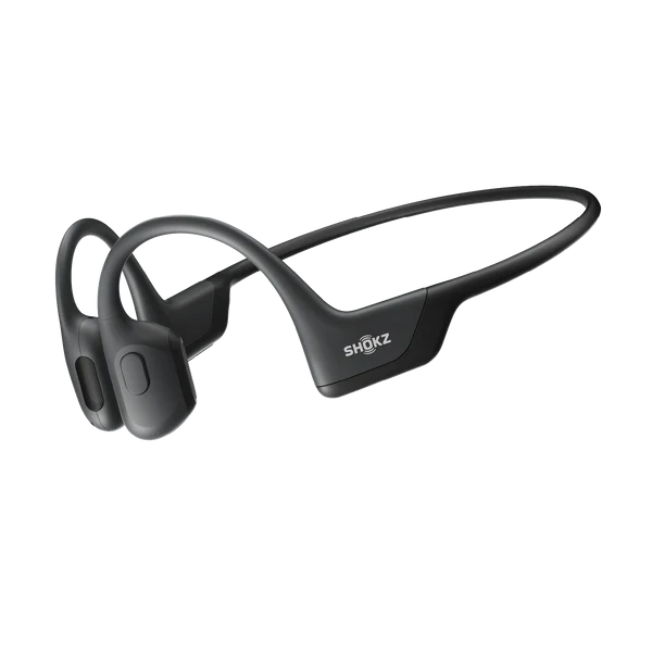 SHOKZ OpenRun Pro Open-Ear Headphones, Black