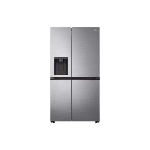 LG GSLV51PZXE Ψυγείο Ντουλάπα, Ασημί