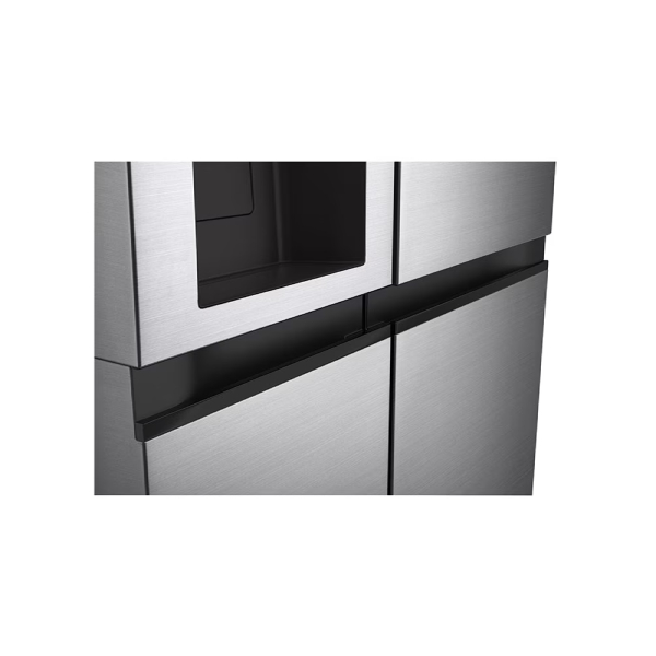LG GSLV51PZXE Refrigerator Side by Side, Silver | Lg| Image 4