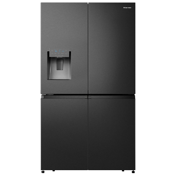 HISENSE RQ760N4AFF Ψυγείο Τετράπορτο, Μαύρο
