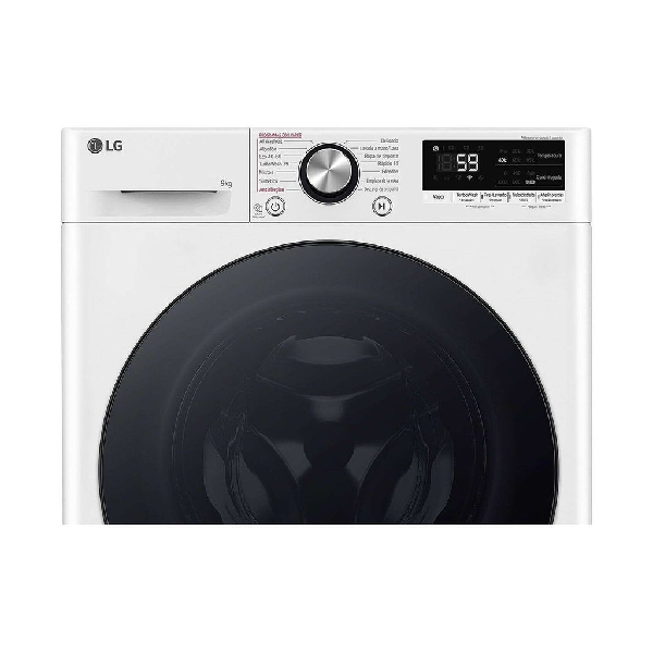 LG F4R7009TSWB Washing Machine 9Kg, White | Lg| Image 3
