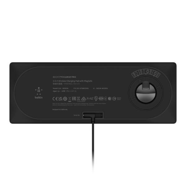 BELKIN Wireless Charging Pad 3 in 1 with MagSafe for Apple Devices, 15 Watt | Belkin| Image 3