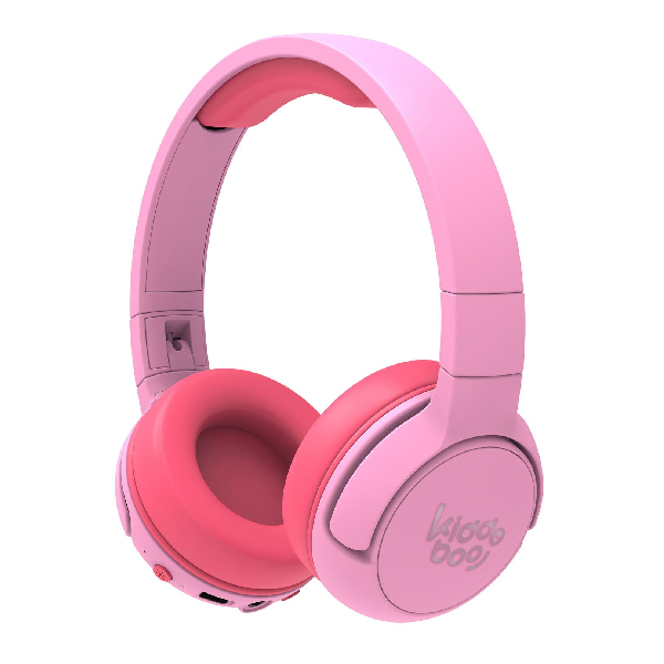 KIDDOBOO KBHB02 Παιδικά Ακουστικά, Ροζ