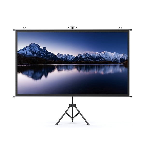 YABER YS-100D Video Projector Screen with Tripod, 100''