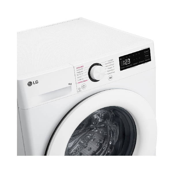 LG F4R3009NSWW Washing Machine 9 kg, White | Lg| Image 4