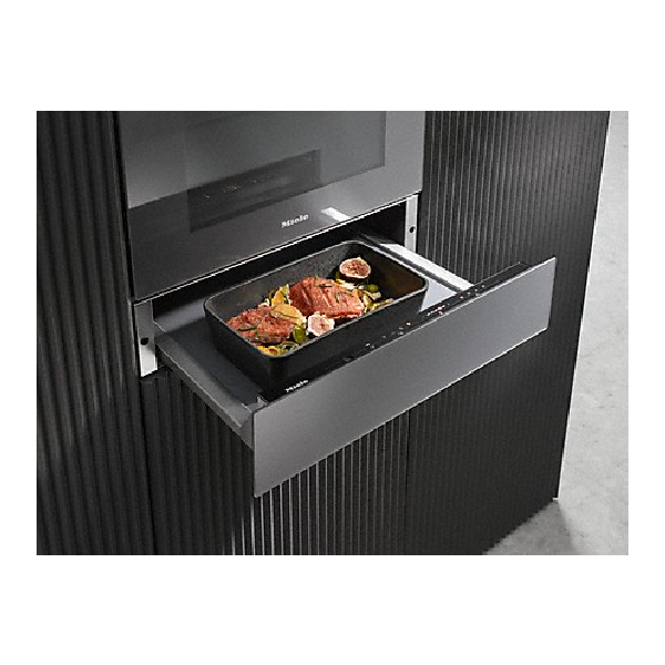 MIELE ESW7010 High Gourmet Warming Drawer without Handle, 14cm, Οbsidian Matt | Miele| Image 2