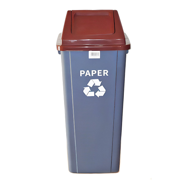Plastic Paper Recycling Bin 90L