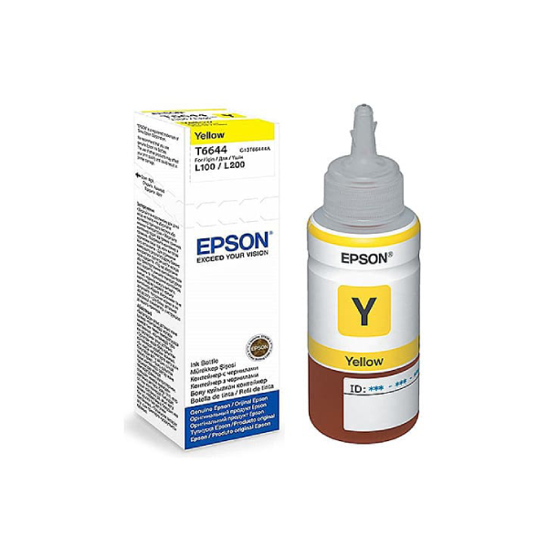 EPSON T6644  Ink Cartridge, Yellow