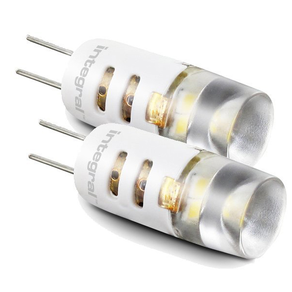 INTEGRAL LED Twin Pack G4 1.5W, Bulb, White