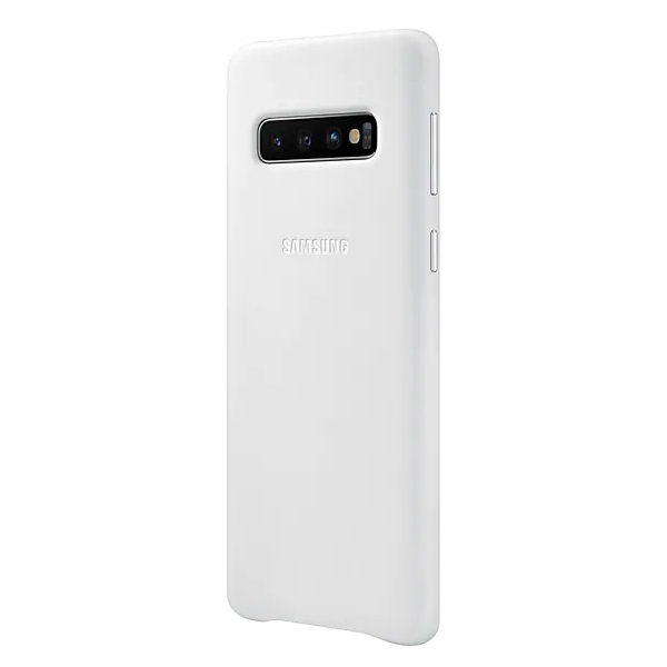 SAMSUNG Leather Cover for Galaxy S10, White | Samsung| Image 2