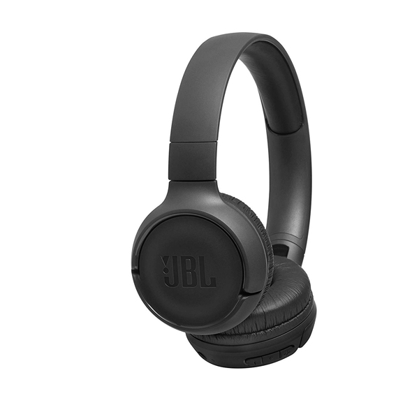 JBL T500BT On Ear Bluetooth Wireless Headphones with Built-In Remote/Microphone, Black