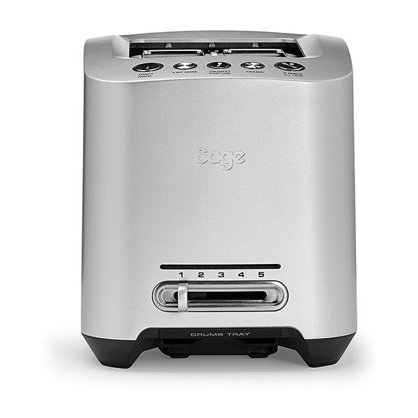 SAGE BTA825UK The Smart Toast Toaster, Silver | Sage