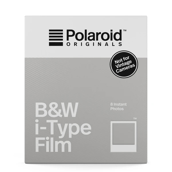 POLAROID i-Type Μαυρόασπρο Χαρτί Εκτύπωσης, 8 Φύλλα