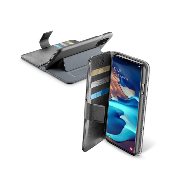 CELLULAR LINE Θήκη Βιβλίο για Samsung Galaxy Note 10 Lite Smartphone, Μαύρο