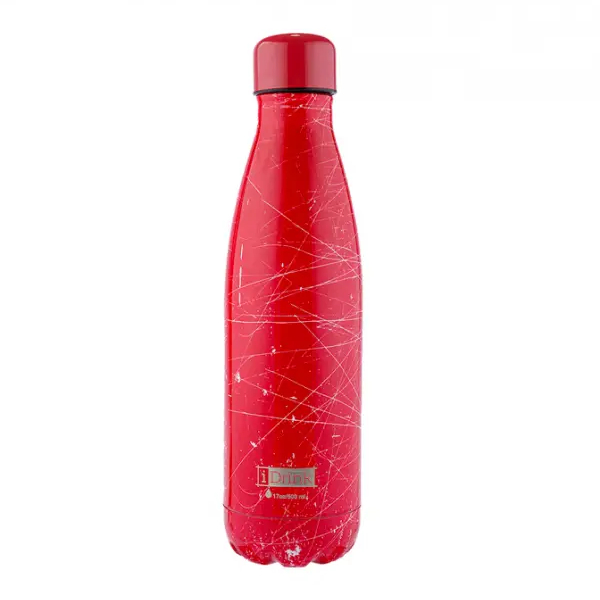 i-Drink ID0089 Grunge Pink Water Bottle
