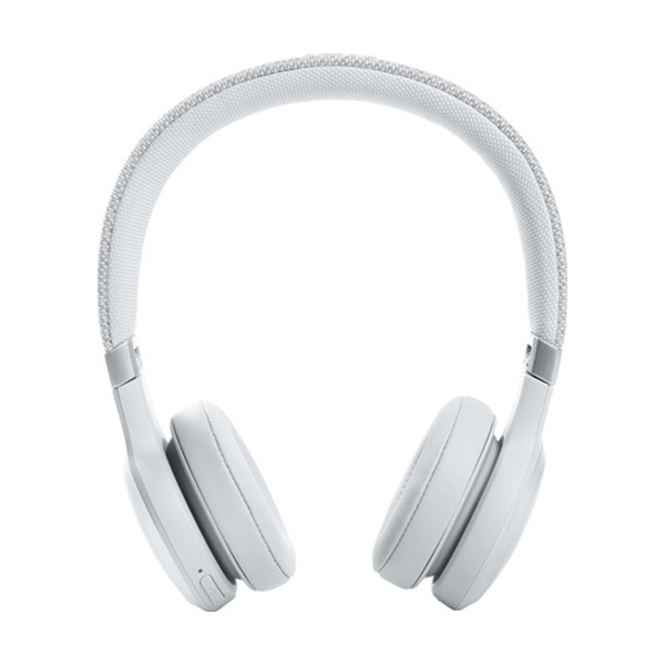 JBL Live 460NC On-Ear Wireless Headphones, White