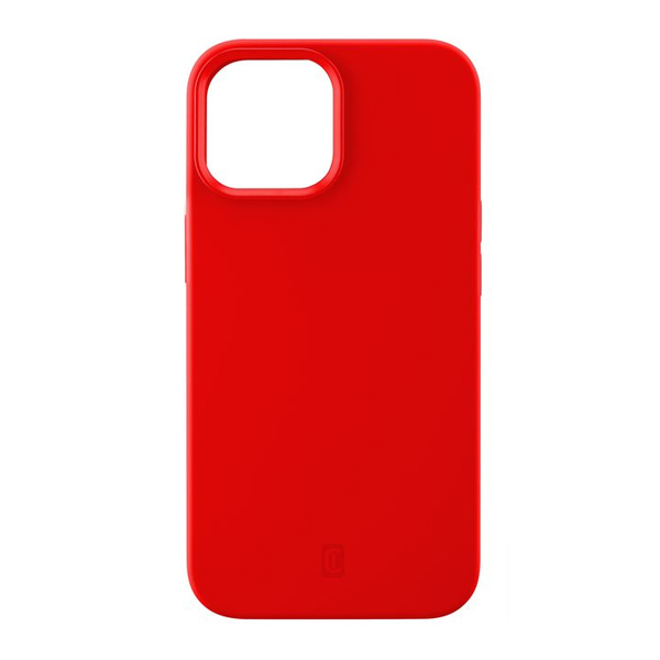 CELLULAR LINE Sensation Silicone Case for iPhone 13 Smartphone, Red