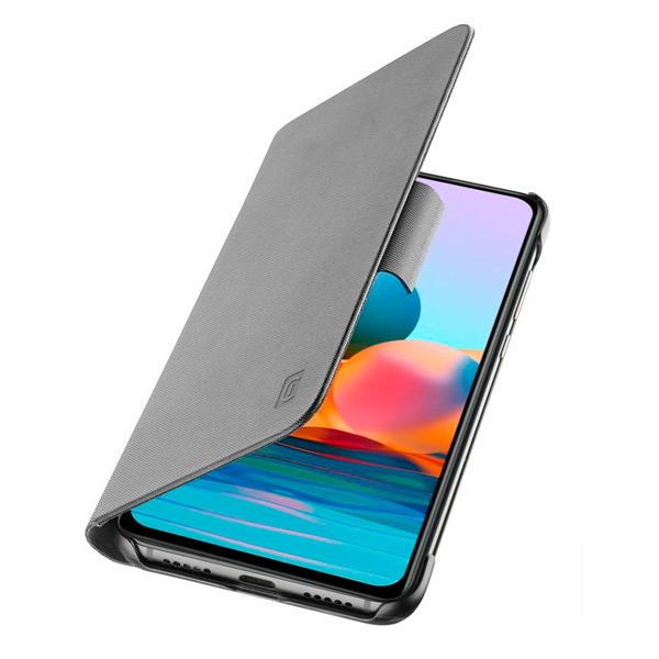 CELLULAR LINE Θήκη σε Στυλ Βιβλίο για Xiaomi Redmi Note 10/10S Smartphone, Mαύρο